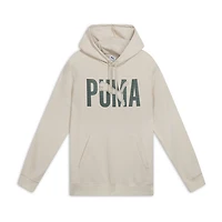 PUMA Mens Long Sleeve Fleece Active Hoodie