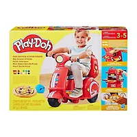 Play-Doh Pizza Delivery Kids Scooter Playset