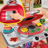 Play-Doh Sizzling Grill Playset Play Kitchen Toys for Kids 3+