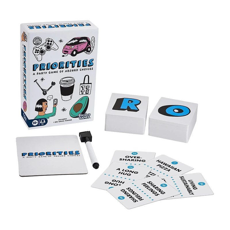 Hasbro Priorities: A Game Of Absurd Choices 100-pc. Card Game