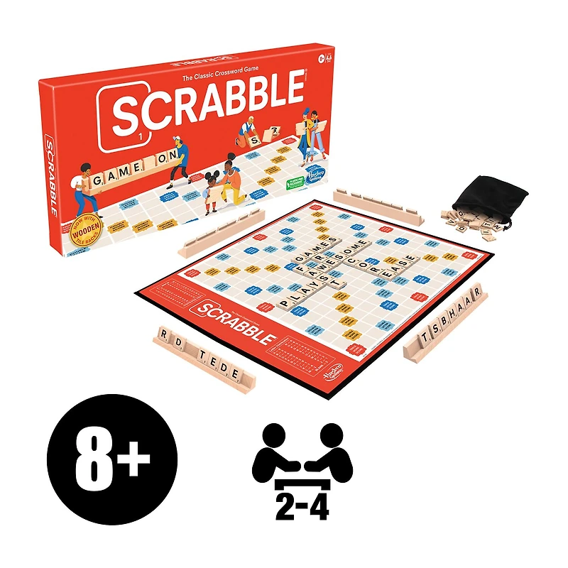 Hasbro Scrabble 100-pc. Board Game