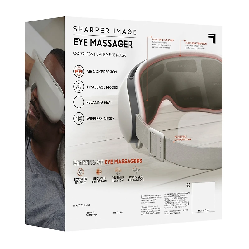 Sharper Image® Massaging Eye Mask