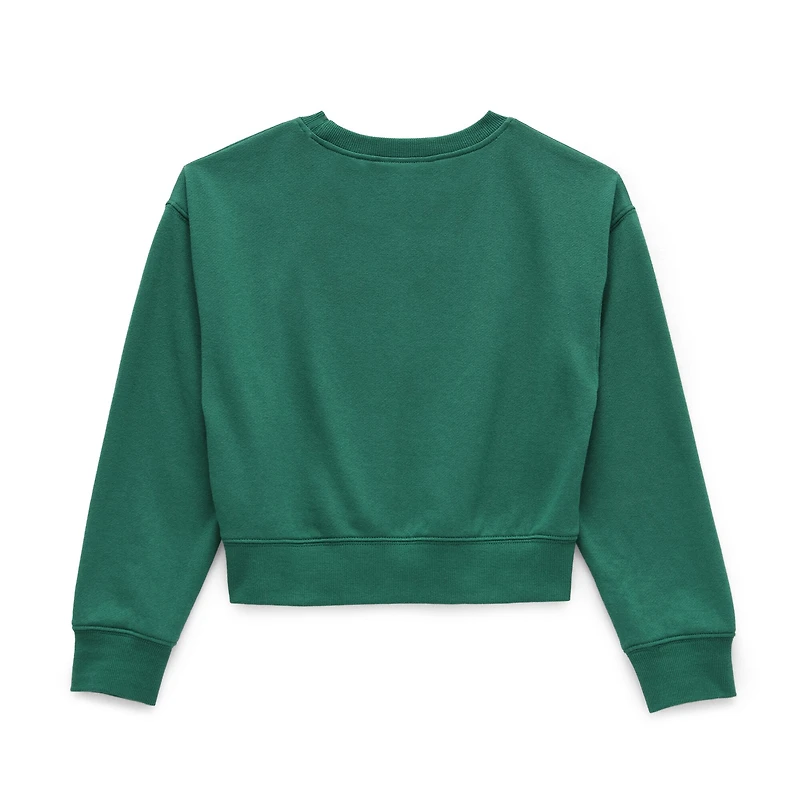 Jingle Ball Girls Round Neck Long Sleeve Sweatshirt