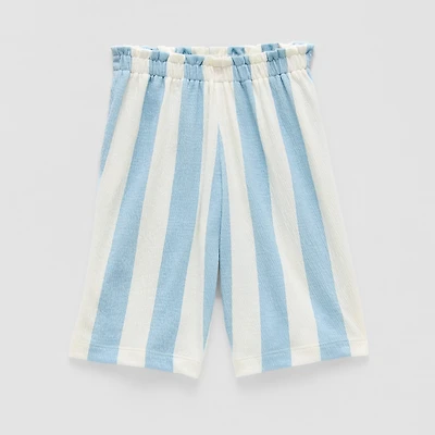 Okie Dokie Baby Girls Wide Leg Regular Fit Pull-On Pant