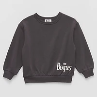 Grayson Little Little & Big Kid Boys Crew Neck Long Sleeve The Beatles Sweatshirt
