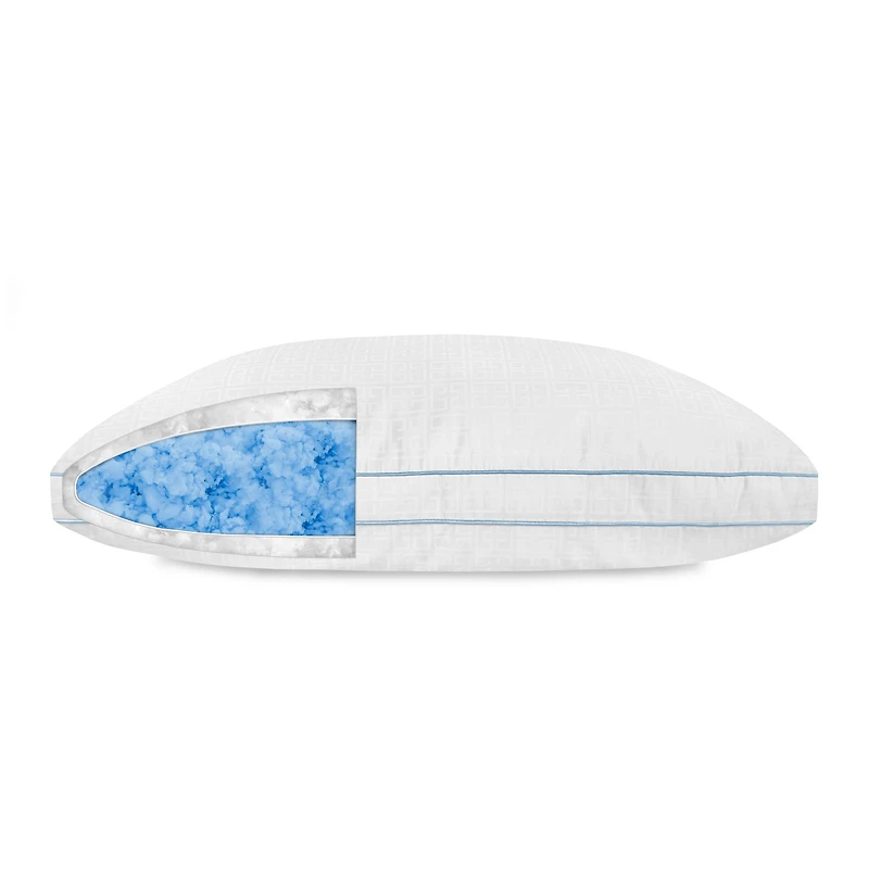 SensorPEDIC® Gel Core Hybrid Pillow featuring Gel Memory Foam Clusters & Plush Gel Fiber