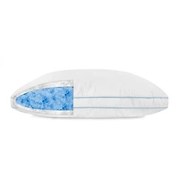 SensorPEDIC® Gel Core Hybrid Pillow featuring Gel Memory Foam Clusters & Plush Gel Fiber