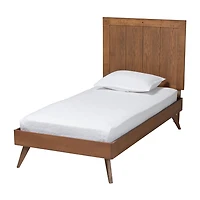 Amira Wooden Platform Bed