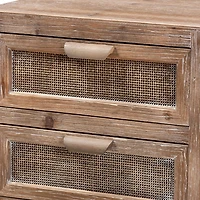 Calida Bedroom Collection Mid Century Nightstand