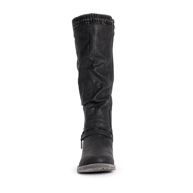 Muk Luks Womens Bianca Beverly Stacked Heel Winter Boots