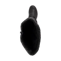 Muk Luks Womens Bianca Beverly Stacked Heel Winter Boots