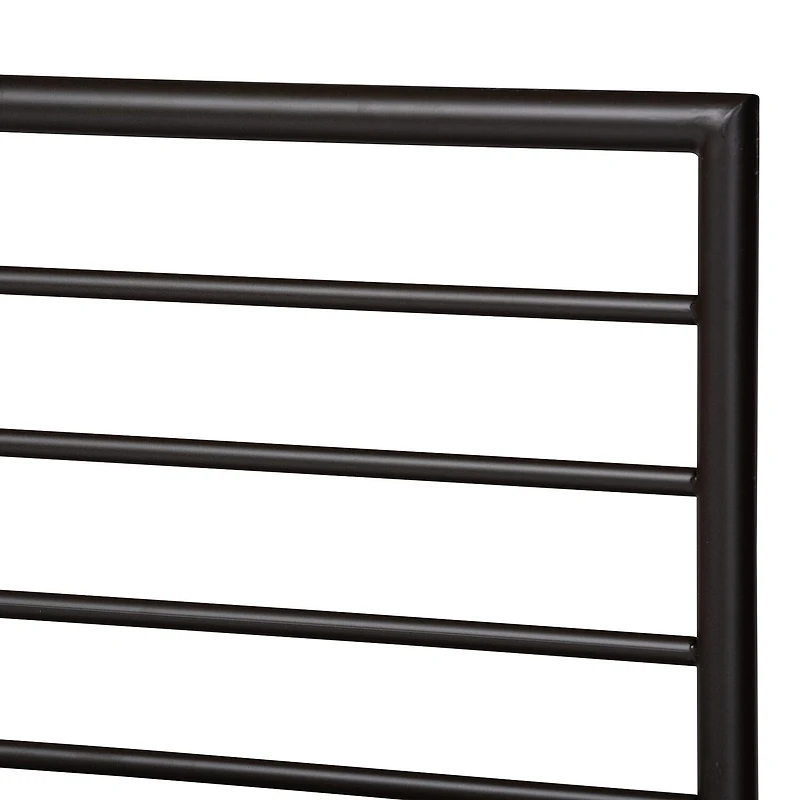 Alva Metal Headboard and Footboard Platform Bed