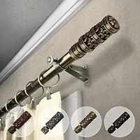 Rod Desyne Whirl 13/16" Adjustable Curtain