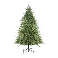 Northlight Full Hunter Fir With Clear Lights 6 1/2 Foot Pre-Lit Fir Christmas Tree