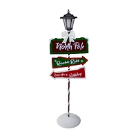 Northlight North Pole Light Up Christmas Yard Art