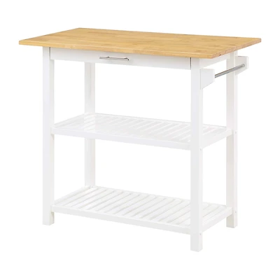 Convenience Concepts Designs2go Wood-Top Kitchen Island