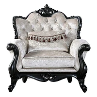 Furniture of America™ Raya Tufted Upholstered Armchair