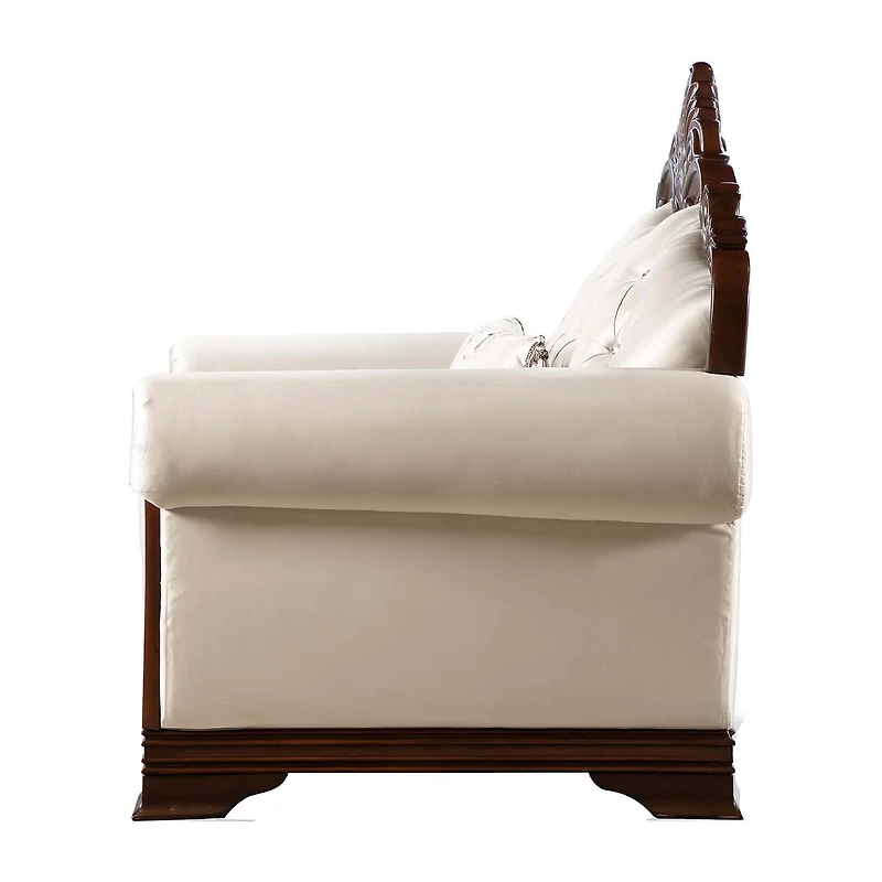 Furniture of America™ Dulupen Tufted Upholstered Wingback Chair
