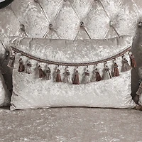 Furniture of America™ Raya Roll-Arm Upholstered Loveseat