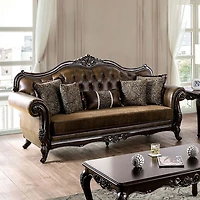 Furniture of America™ Somina Roll-Arm Sofa