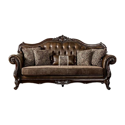 Furniture of America™ Somina Roll-Arm Sofa