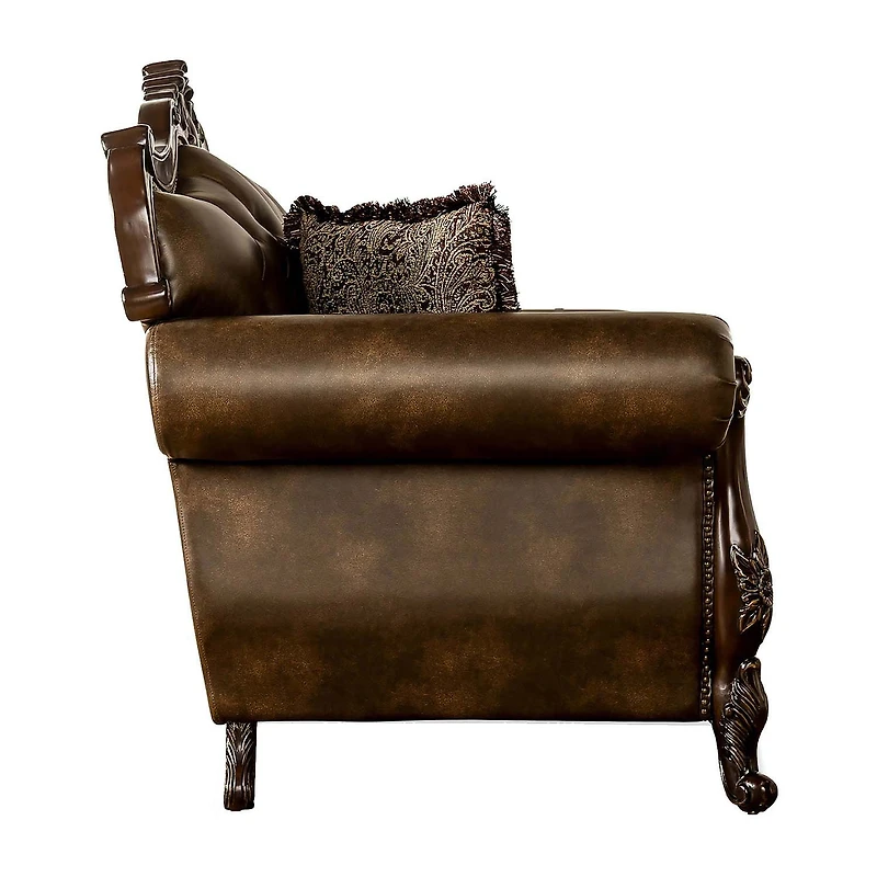 Furniture of America™ Somina Roll-Arm Sofa