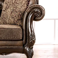 Furniture of America™ Somina Roll-Arm Sofa