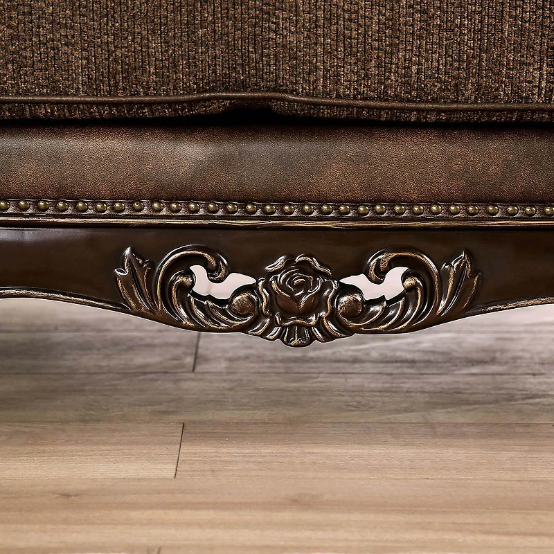Furniture of America™ Somina Roll-Arm Sofa