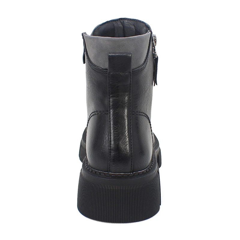 Yoki Womens Ambrea-06 Block Heel Booties