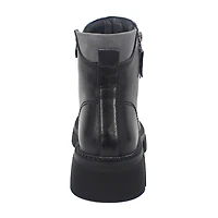 Yoki Womens Ambrea-06 Block Heel Booties