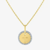 YES, PLEASE! 2-pc. Diamond-Accent Necklace Set in 14K Gold Over Silver