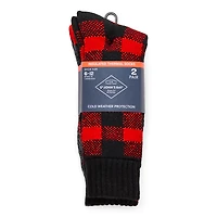 St. John's Bay Thermal Mens 2 Pair Big and Tall Boot Socks