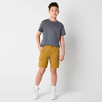 Thereabouts Pull-On Little & Big Kid Boys Stretch Fabric Adjustable Waist Cargo Short