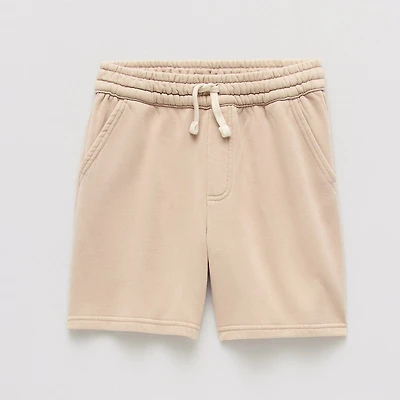 Thereabouts Fleece Pull-On Little & Big Kid Boys Adjustable Waist Jogger Short