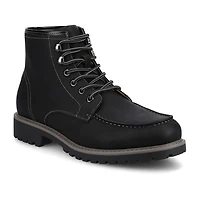 Vance Co Mens Zeus Block Heel Chelsea Boots
