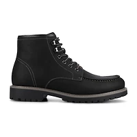 Vance Co Mens Zeus Block Heel Chelsea Boots