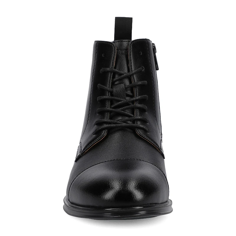 Vance Co Mens Block Heel Chelsea Boots