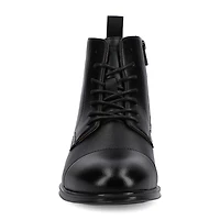 Vance Co Mens Block Heel Chelsea Boots
