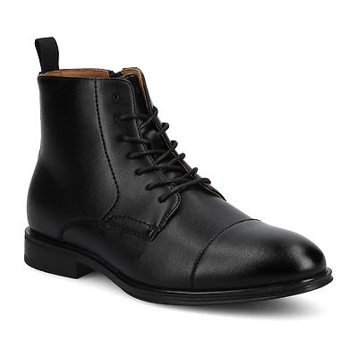 Vance Co Mens Block Heel Chelsea Boots