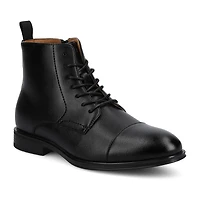 Vance Co Mens Block Heel Chelsea Boots