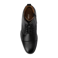 Vance Co Mens Block Heel Chelsea Boots