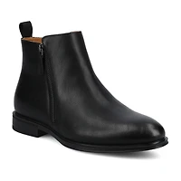 Vance Co Mens Block Heel Chelsea Boots