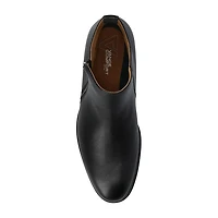 Vance Co Mens Block Heel Chelsea Boots