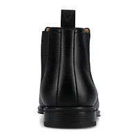 Vance Co Mens Block Heel Chelsea Boots