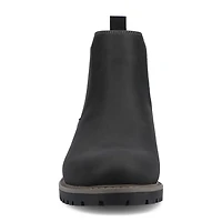 Vance Co Mens Block Heel Chelsea Boots
