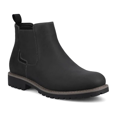 Vance Co Mens Block Heel Chelsea Boots