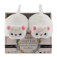 Pink Sky Warming Slipper Kitty