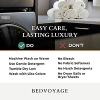 Bedvoyage Cotton & Bamboo Bath Sheet