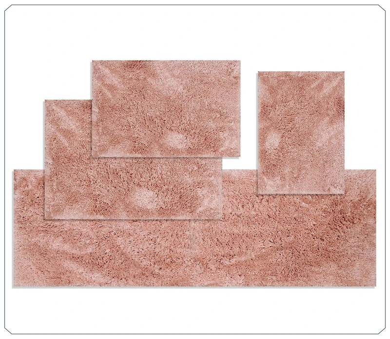 Home Weavers Inc Element 4-pc. Bath Rug Set