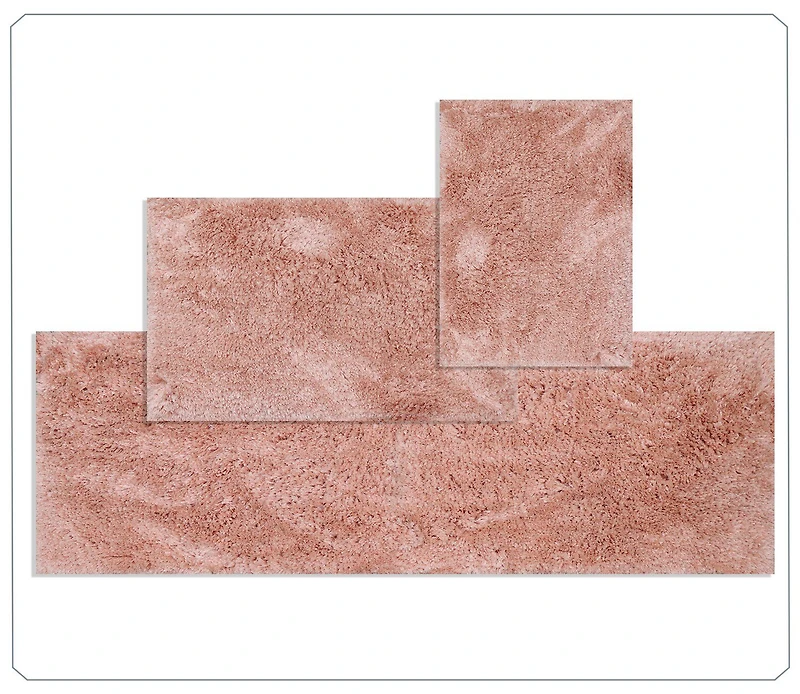Home Weavers Inc Element 3-pc. Bath Rug Set